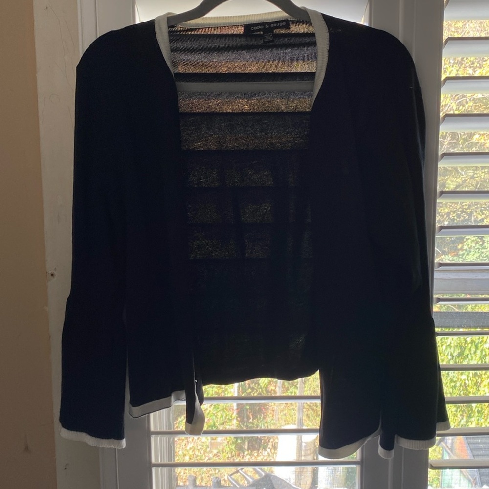 Flare arm sweater